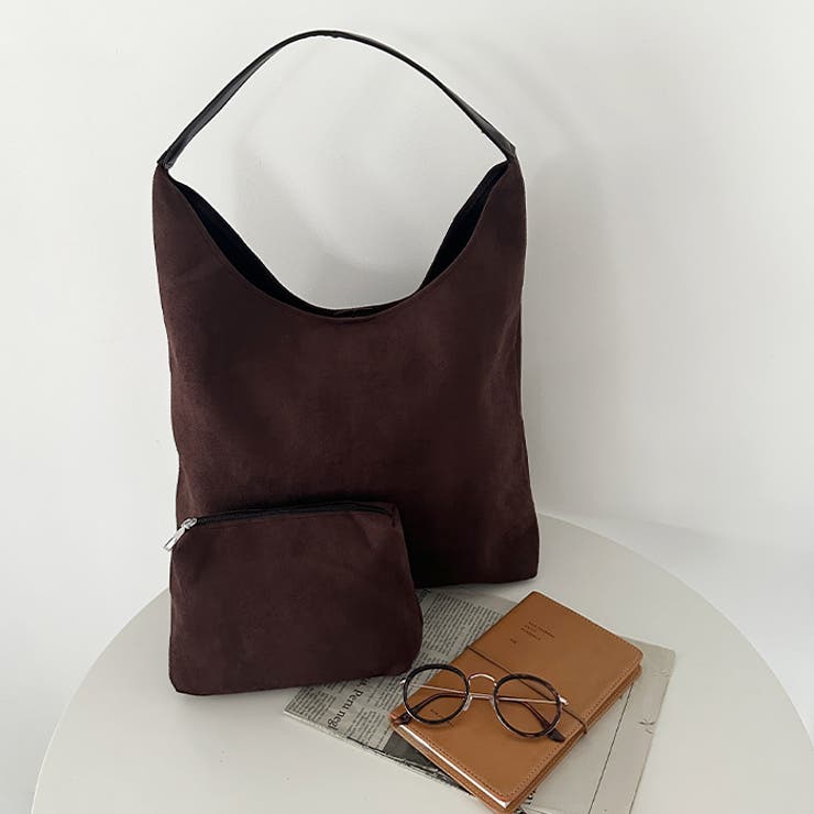 ポーチ付き スウェード風ワンハンドルバッグ | Outfitter lab | 詳細画像16 