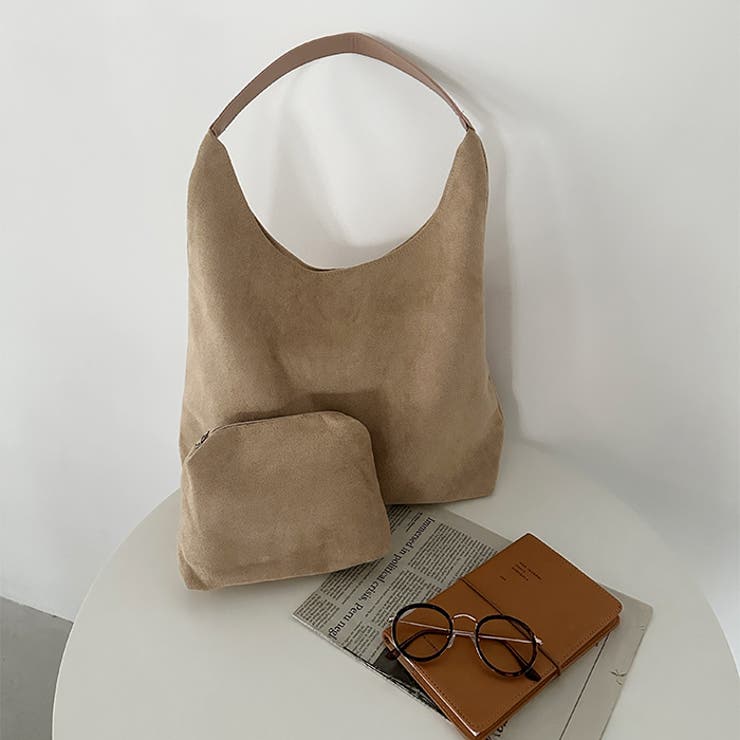 ポーチ付き スウェード風ワンハンドルバッグ | Outfitter lab | 詳細画像22 