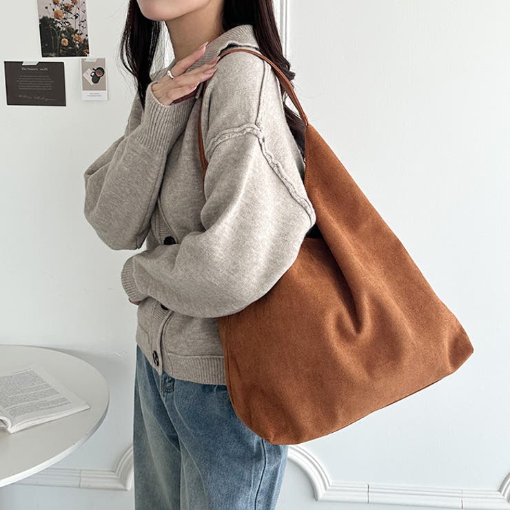 ポーチ付き スウェード風ワンハンドルバッグ | Outfitter lab | 詳細画像24 