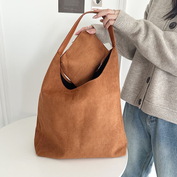 ポーチ付き スウェード風ワンハンドルバッグ | Outfitter lab | 詳細画像26 