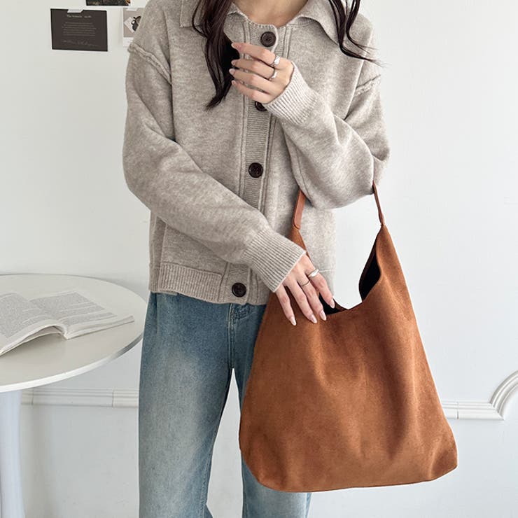 ポーチ付き スウェード風ワンハンドルバッグ | Outfitter lab | 詳細画像27 