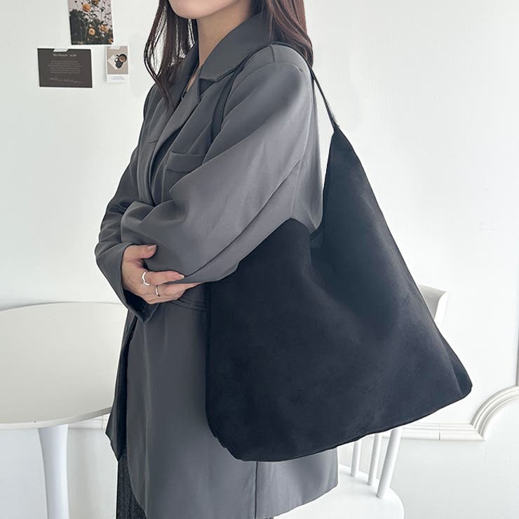 ポーチ付き スウェード風ワンハンドルバッグ | Outfitter lab | 詳細画像5 