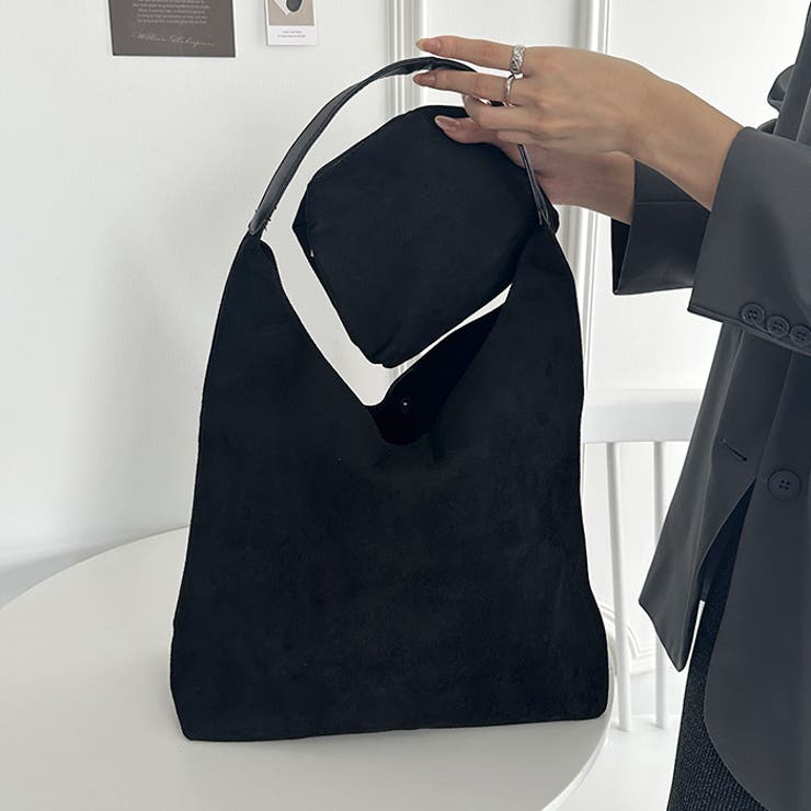 ポーチ付き スウェード風ワンハンドルバッグ | Outfitter lab | 詳細画像8 