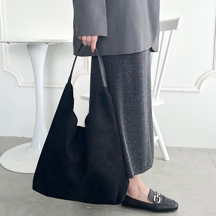 ポーチ付き スウェード風ワンハンドルバッグ | Outfitter lab | 詳細画像9 