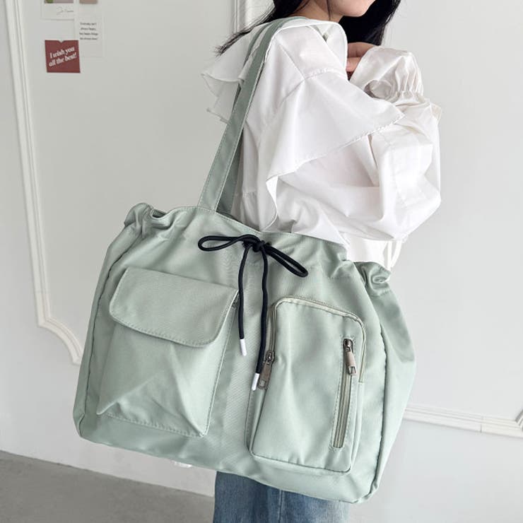 【A4収納可】大容量 軽量 多収納トートバッグ | Outfitter lab | 詳細画像17 