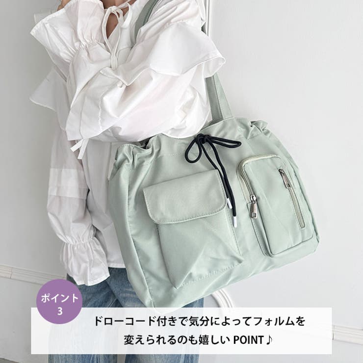 【A4収納可】大容量 軽量 多収納トートバッグ | Outfitter lab | 詳細画像4 