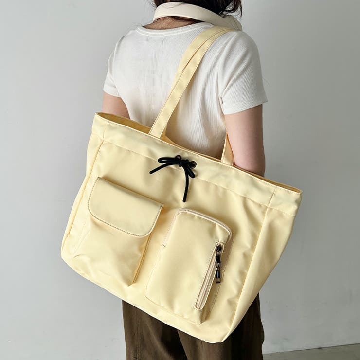 【A4収納可】大容量 軽量 多収納トートバッグ | Outfitter lab | 詳細画像54 