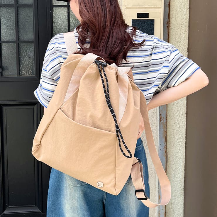 【A4収納可】2wayナイロンバックパック トートバッグ | Outfitter lab | 詳細画像20 