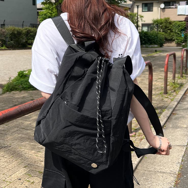【A4収納可】2wayナイロンバックパック トートバッグ | Outfitter lab | 詳細画像7 