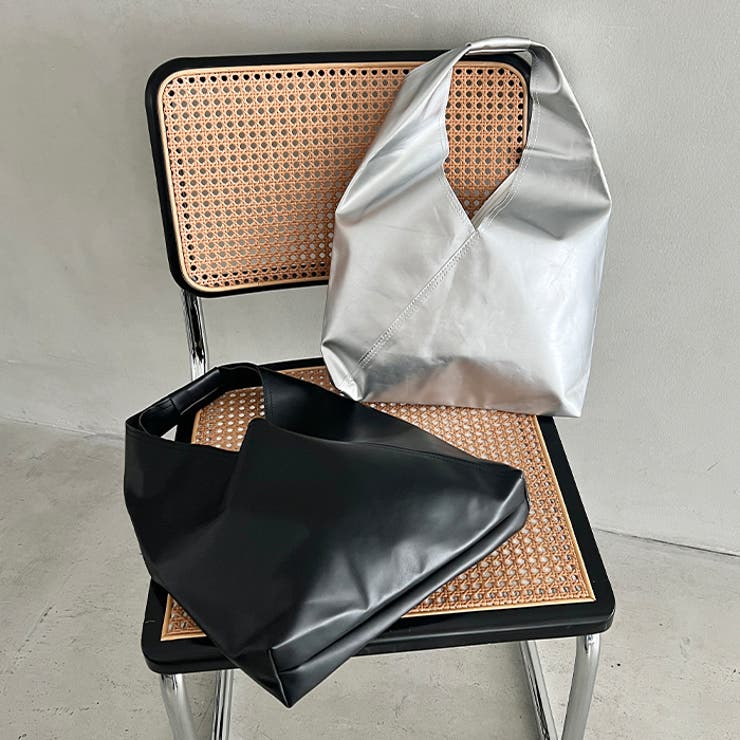 【A4収納可】PUワンハンドルショルダーバッグ トートバッグ | Outfitter lab | 詳細画像19 