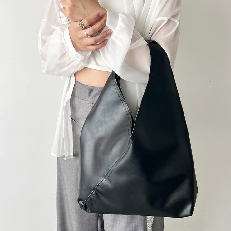 【A4収納可】PUワンハンドルショルダーバッグ トートバッグ | Outfitter lab | 詳細画像6 