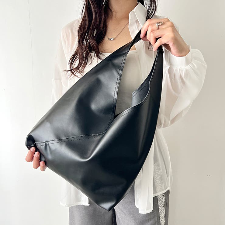 【A4収納可】PUワンハンドルショルダーバッグ トートバッグ | Outfitter lab | 詳細画像7 