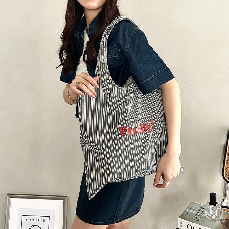 【A4収納可】ロゴマルシェトートバッグ | Outfitter lab | 詳細画像37 