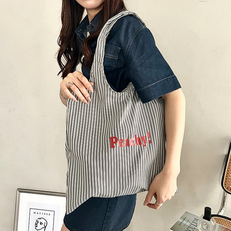 【A4収納可】ロゴマルシェトートバッグ | Outfitter lab | 詳細画像38 