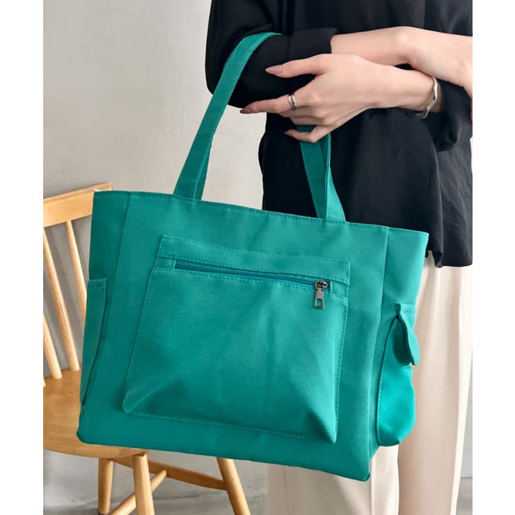 グリーン | シンプルキャンバストートバッグ | Outfitter lab