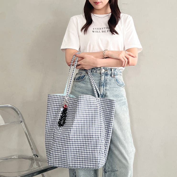 リバーシブルチェックトートバッグ | Outfitter lab | 詳細画像35 