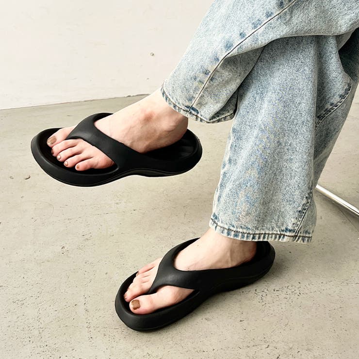 軽量 クッションソールビーチサンダル トングサンダル | Outfitter lab | 詳細画像11 