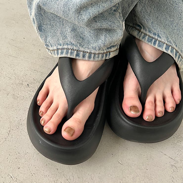 【軽量・厚底】ボリュームソールビーチサンダル | Outfitter lab | 詳細画像11 