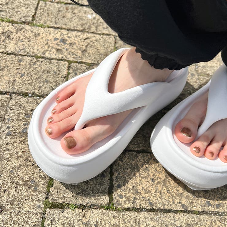 【軽量・厚底】ボリュームソールビーチサンダル | Outfitter lab | 詳細画像6 
