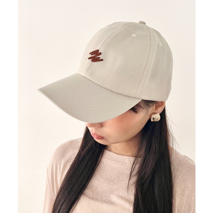 アイボリー | フロントワンポイントロゴキャップ | Outfitter lab