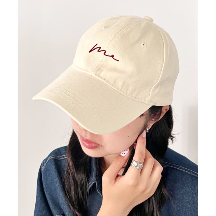 アイボリー | フロント刺繍ロゴキャップ | Outfitter lab