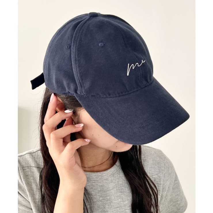 ネイビー | フロント刺繍ロゴキャップ | Outfitter lab