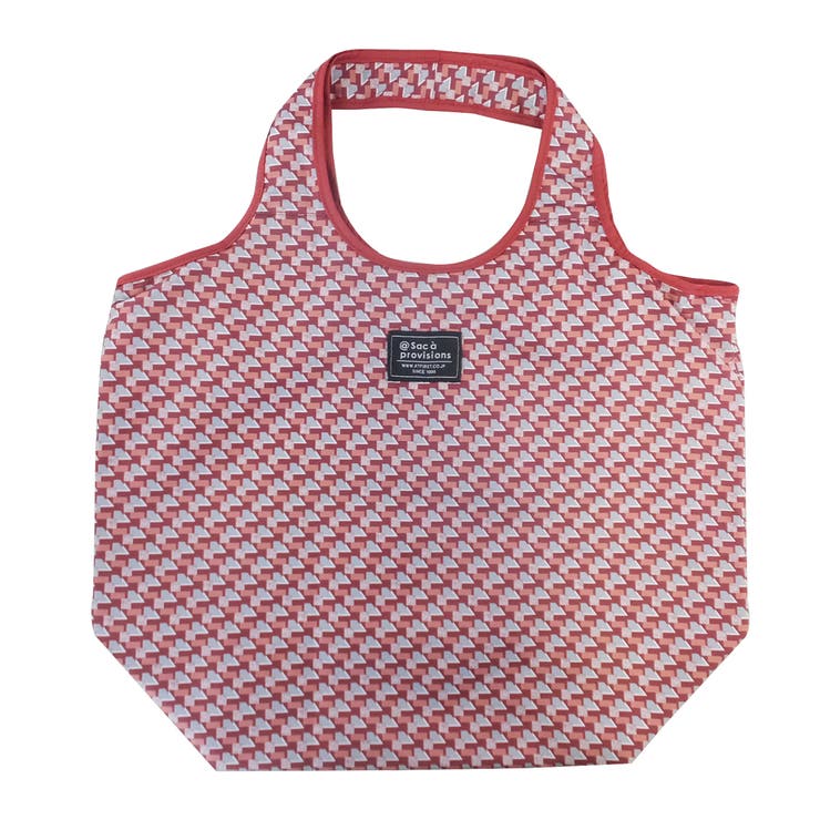 フィギュール・レッド | 保冷エコバッグ 折りたたみ保冷バッグ ファスナー開閉 | At First