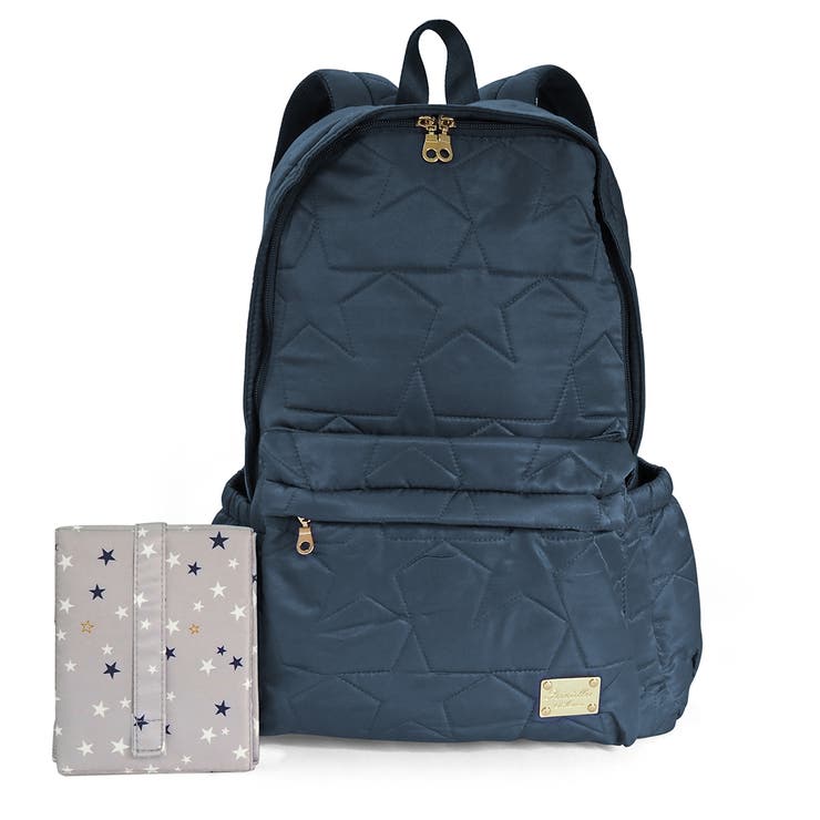 ネイビー | ママバッグ ママリュック リュックサック | At First