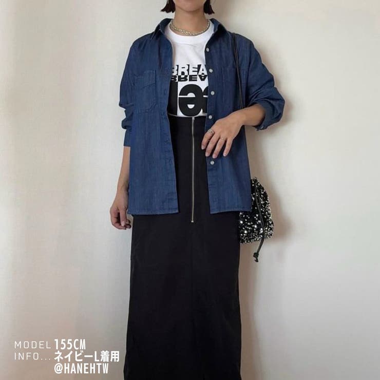 デニムシャツ レディース 長袖[品番：AMVW0000509]｜Belle Cie