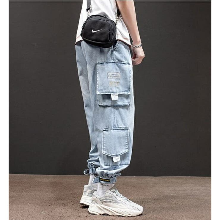 メンズ デニム カーゴパンツ | At Marvelous | 詳細画像6 