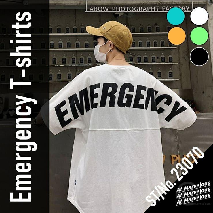 ビッグTシャツ メンズ ストリートファッション | At Marvelous | 詳細画像3 
