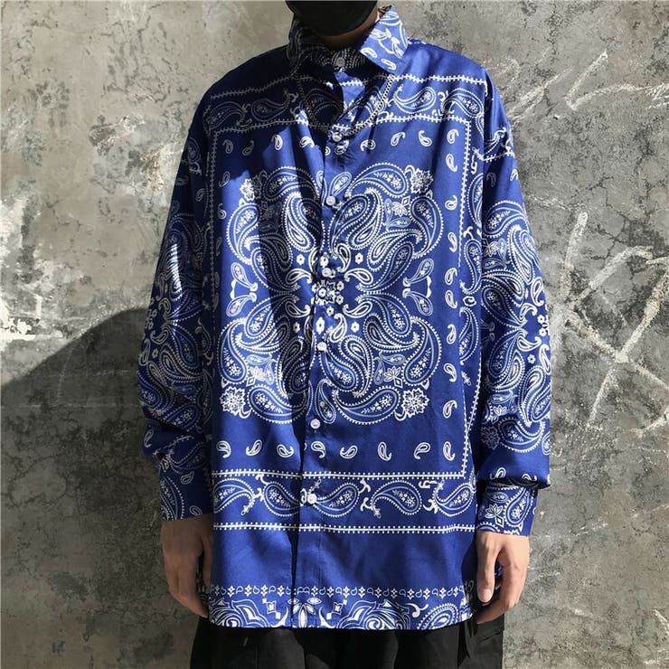 ペイズリー パネル ビッグシャツ[品番：AMVW0000024]｜At  Marvelous（アットマーベラス）のメンズファッション通販｜SHOPLIST（ショップリスト）