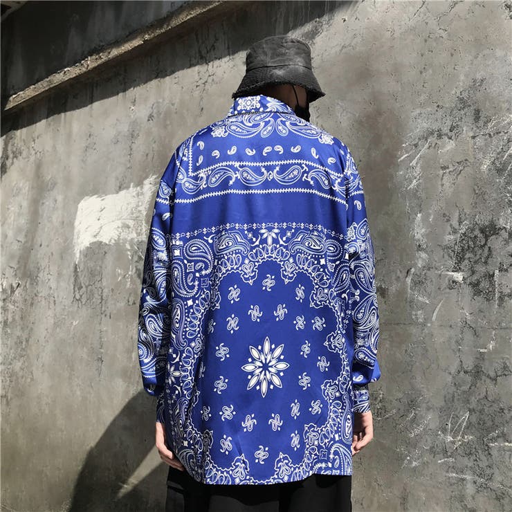 ペイズリー パネル ビッグシャツ[品番：AMVW0000024]｜At  Marvelous（アットマーベラス）のメンズファッション通販｜SHOPLIST（ショップリスト）