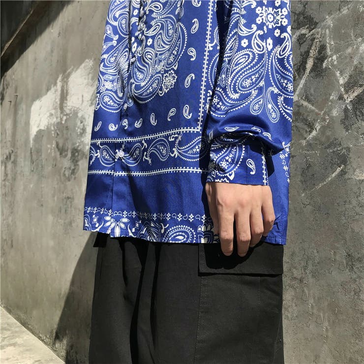 ペイズリー パネル ビッグシャツ[品番：AMVW0000024]｜At  Marvelous（アットマーベラス）のメンズファッション通販｜SHOPLIST（ショップリスト）