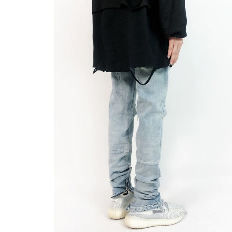 クラッシュ加工 ダメージ デニムパンツ 品番 Amvw0000043 At Marvelous アットマーベラス のメンズファッション通販 Shoplist ショップリスト