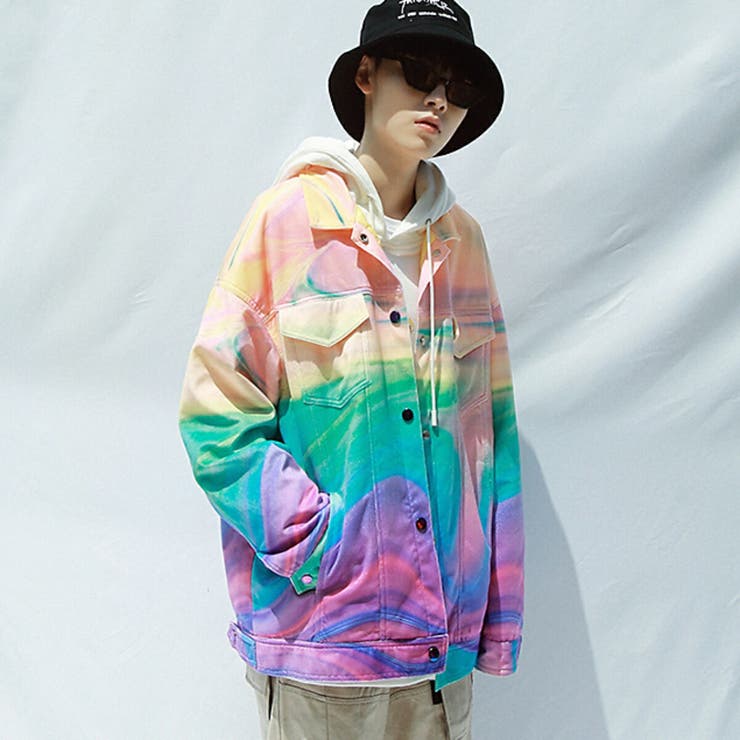 グラデーション ジャケット メンズ | At Marvelous | 詳細画像4 