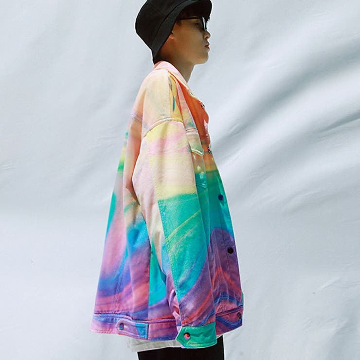 グラデーション ジャケット メンズ | At Marvelous | 詳細画像6 