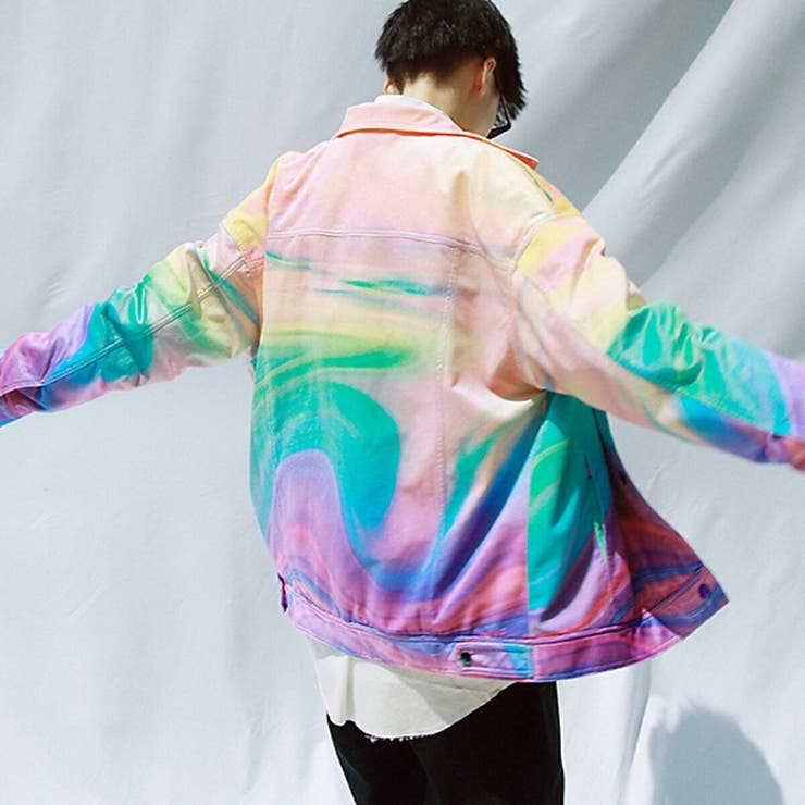 グラデーション ジャケット メンズ | At Marvelous | 詳細画像7 