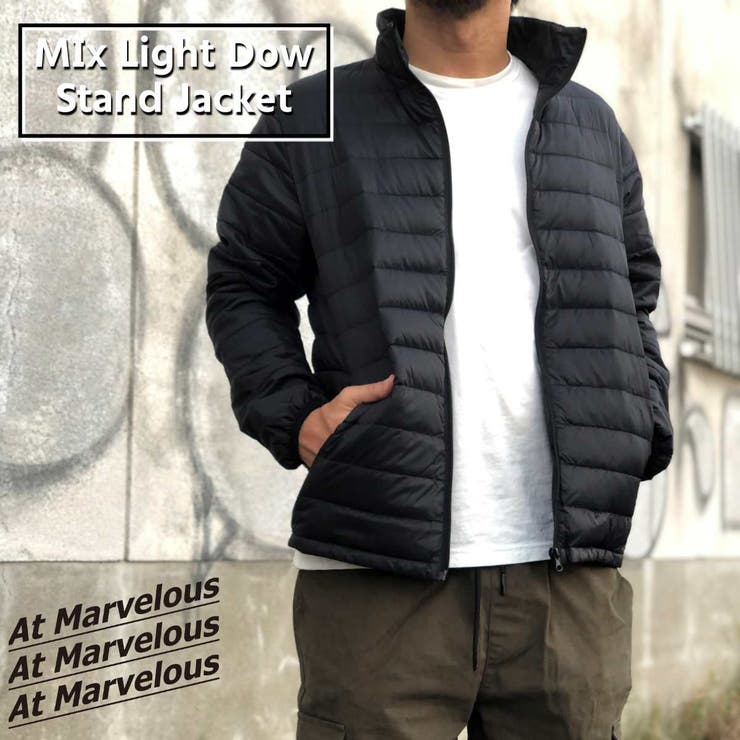 メンズ ダウンジャケット ミックス[品番：AMVW0000298]｜At Marvelous