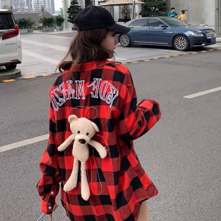 新品未使用 カールヘルム ベア柄 くまさん チェックシャツ Yahoo!オークション -「くま」(カールヘルム) (か)の落札相場・落札価格