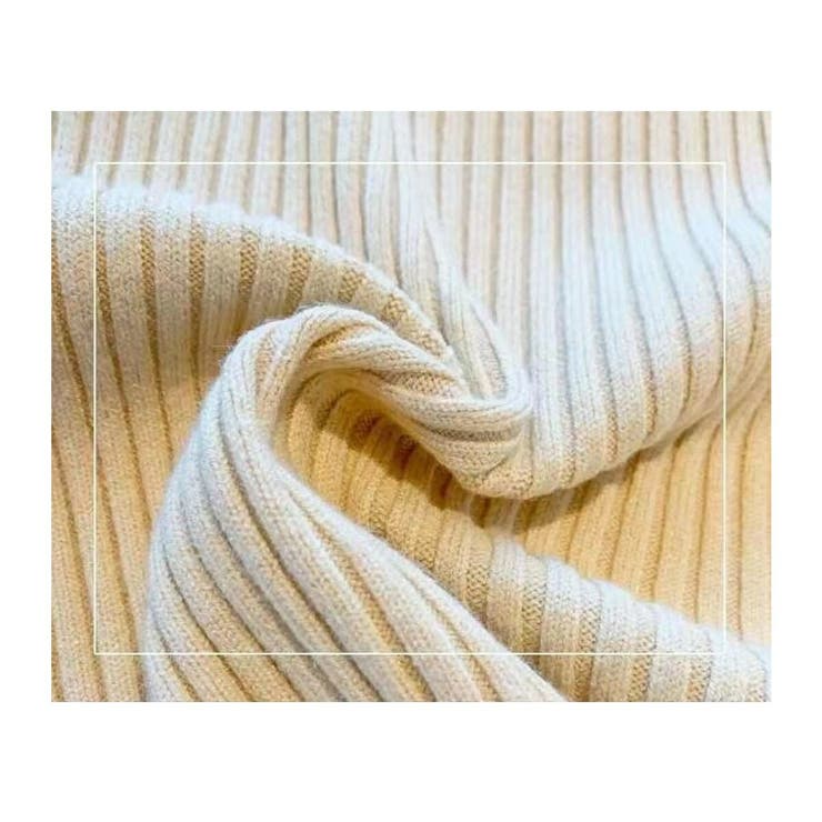 ハイネック テレコ Tシャツ | Belle Cie | 詳細画像5 