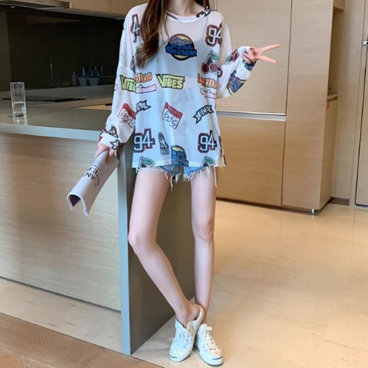 シアー トップス 長袖 | Belle Cie | 詳細画像9 