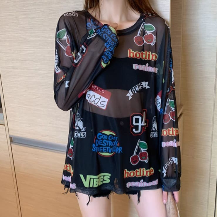 シアー トップス 長袖 | Belle Cie | 詳細画像13 