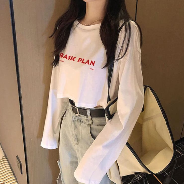 ホワイト | Ｔシャツ ロンＴ 長袖 | Belle Cie