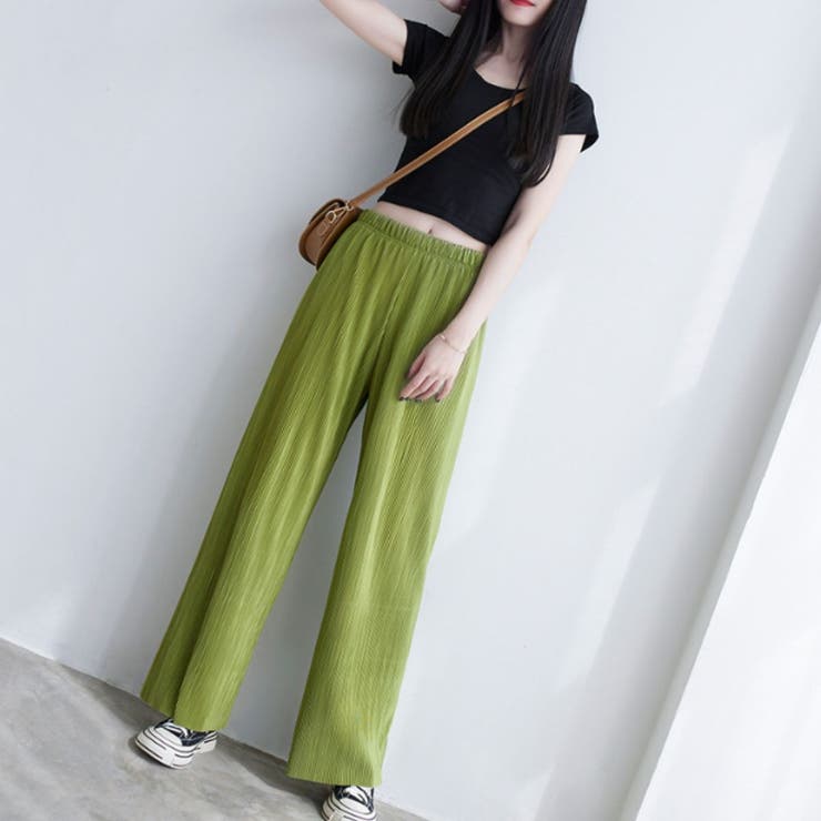 セルフカット ワイドパンツ レディース | Belle Cie | 詳細画像7 