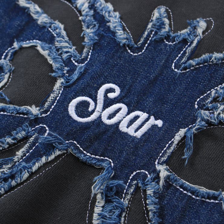 蝶モチーフロゴスウェット 裏起毛オーバーサイズ | Belle Cie | 詳細画像11 