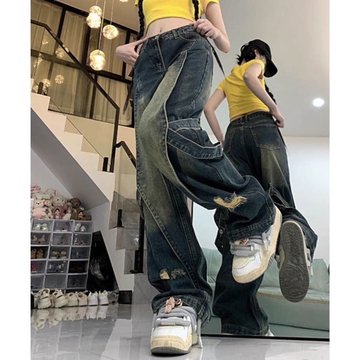 デニムパンツ ジーパン ジーンズ | Belle Cie | 詳細画像9 