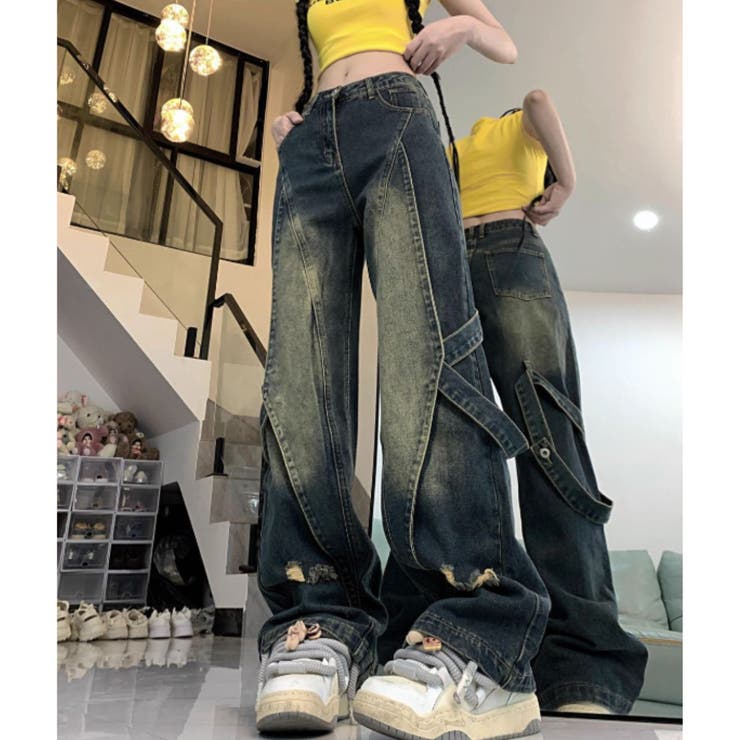 デニムパンツ ジーパン ジーンズ | Belle Cie | 詳細画像10 