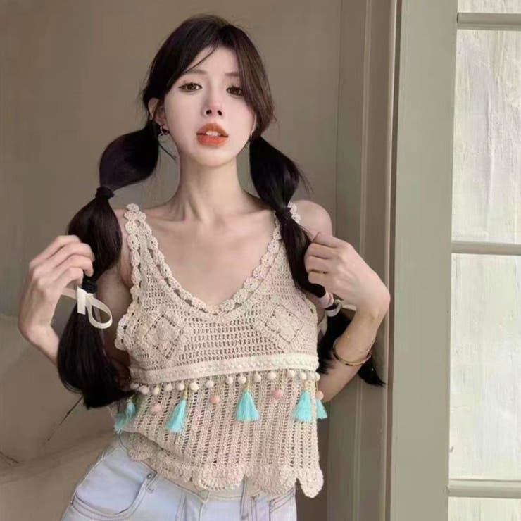 トップス クロシェ キャミソール | Belle Cie | 詳細画像10 