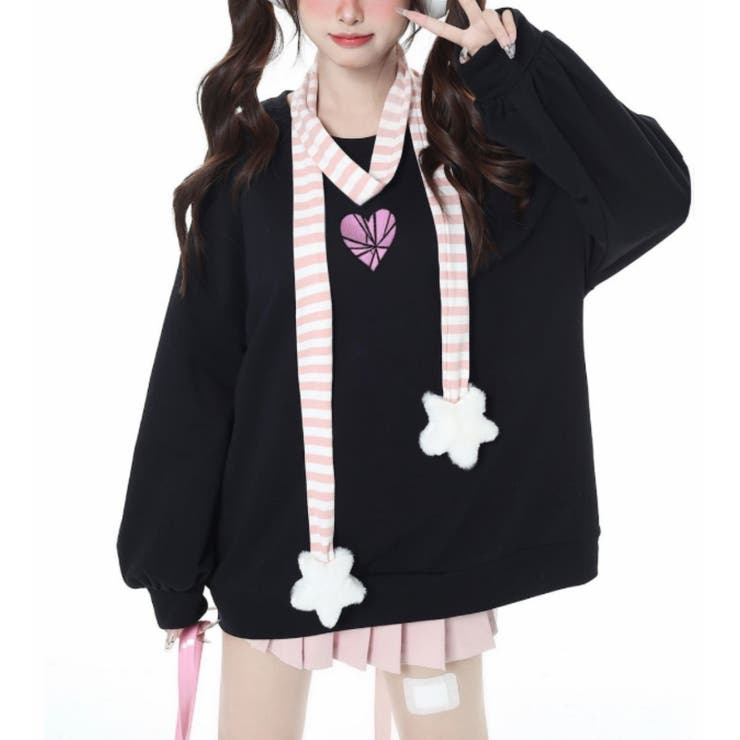 スウェット トップス プルオーバー | Belle Cie | 詳細画像4 